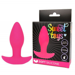 Розовая анальная втулка Sweet Toys - 8,5 см. Розовая анальная втулка Sweet Toys - 8,5 см.