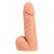Телесный фаллоимитатор SO REAL REALISTIC 7INCH DONG BALLS - 18 см.