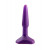 Фиолетовый анальный стимулятор Small Anal Plug Purple - 12 см.