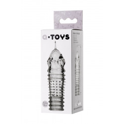Прозрачная насадка на пенис TOYFA A-Toys с расширенной головкой - 15,3 см. Прозрачная насадка на пенис TOYFA A-Toys с расширенной головкой - 15,3 см.