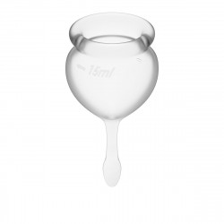 Набор прозрачных менструальных чаш Feel good Menstrual Cup Набор прозрачных менструальных чаш Feel good Menstrual Cup