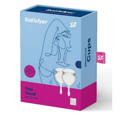 Набор прозрачных менструальных чаш Feel good Menstrual Cup Набор прозрачных менструальных чаш Feel good Menstrual Cup