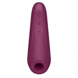 Бордовый вакуум-волновой стимулятор Satisfyer Curvy 1+