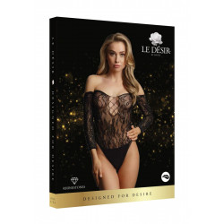 Пикантное боди Wonder Rhinestone Bodysuit с длинным рукавом Пикантное боди Wonder Rhinestone Bodysuit с длинным рукавом