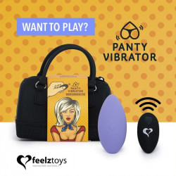 Фиолетовый вибромассажер в трусики с пультом ДУ Panty Vibe Remote Controlled Vibrator Фиолетовый вибромассажер в трусики с пультом ДУ Panty Vibe Remote Controlled Vibrator