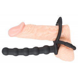Насадка на пенис для двойного проникновения Cock ball ring Насадка на пенис для двойного проникновения Cock ball ring