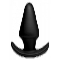 Черная анальная вибропробка Kinetic Thumping 7X Large Anal Plug - 13,3 см. Черная анальная вибропробка Kinetic Thumping 7X Large Anal Plug - 13,3 см.