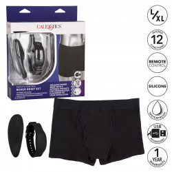 Черные трусы-боксеры с вибромассажером Remote Control Panty Set L/XL Черные трусы-боксеры с вибромассажером Remote Control Panty Set L/XL