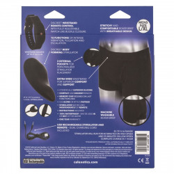 Черные трусы-боксеры с вибромассажером Remote Control Panty Set L/XL Черные трусы-боксеры с вибромассажером Remote Control Panty Set L/XL