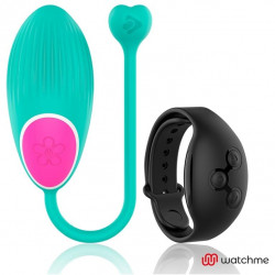 Зеленое виброяйцо с черным пультом-часами Wearwatch Egg Wireless Watchme Зеленое виброяйцо с черным пультом-часами Wearwatch Egg Wireless Watchme
