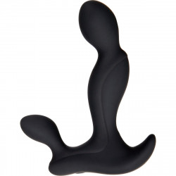 Черный вибростимулятор простаты Adam s Vibrating Triple Probe - 12,1 см. Черный вибростимулятор простаты Adam s Vibrating Triple Probe - 12,1 см.