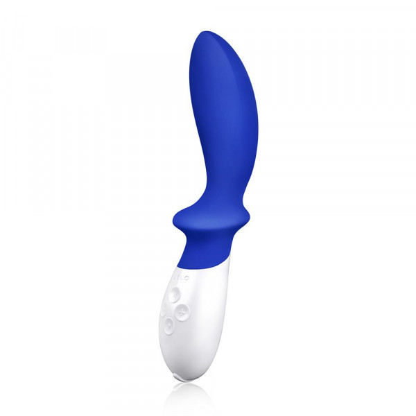 Синий перезаряжаемый вибростимулятор простаты Loki Federal Blue - 19,6 см. Синий перезаряжаемый вибростимулятор простаты Loki Federal Blue - 19,6 см.