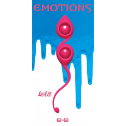 Розовые вагинальные шарики Emotions Gi-Gi Розовые вагинальные шарики Emotions Gi-Gi