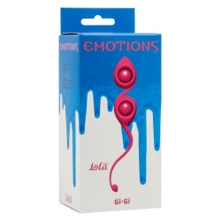 Розовые вагинальные шарики Emotions Gi-Gi Розовые вагинальные шарики Emotions Gi-Gi