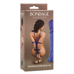 Синяя веревка Bondage Collection Blue - 3 м.
