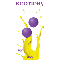 Фиолетовые вагинальные шарики без сцепки Emotions Lexy Medium Фиолетовые вагинальные шарики без сцепки Emotions Lexy Medium