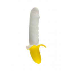 Мощный пульсатор в форме банана Banana Pulsator - 19,5 см. Мощный пульсатор в форме банана Banana Pulsator - 19,5 см.
