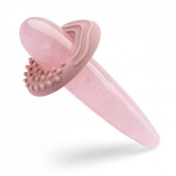 Массажер Le Wand Crystal Slim Wand из розового кварца Массажер Le Wand Crystal Slim Wand из розового кварца