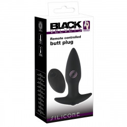 Черная анальная вибропробка с пультом ДУ Remote controlled Butt Plug - 13 см. Черная анальная вибропробка с пультом ДУ Remote controlled Butt Plug - 13 см.