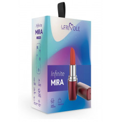 Бордовый вибратор-помада Mira Бордовый вибратор-помада Mira