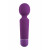 Фиолетовый wand-вибратор - 15,2 см.