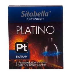 Стимулирующая насадка с усиками Platino Вулкан