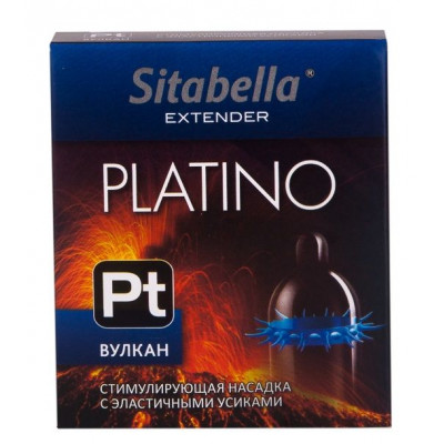 Стимулирующая насадка с усиками Platino Вулкан