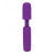 Фиолетовый мини-вибратор POWER TIP JR MASSAGE WAND