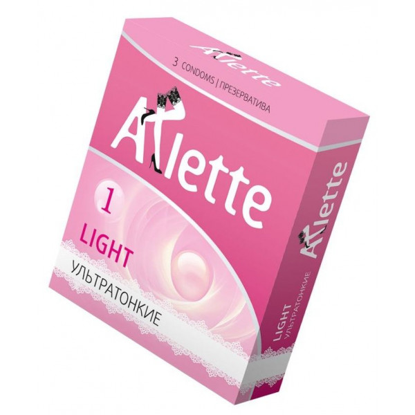 Ультратонкие презервативы Arlette Light - 3 шт. Ультратонкие презервативы Arlette Light - 3 шт.