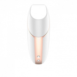 Белый вакуум-волновой вибростимулятор Satisfyer Love Triangle Белый вакуум-волновой вибростимулятор Satisfyer Love Triangle