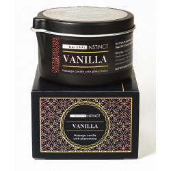 Массажная свеча с феромонами Natural Instinct VANILLA - 70 мл. Массажная свеча с феромонами Natural Instinct VANILLA - 70 мл.