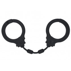 Черные силиконовые наручники Suppression Черные силиконовые наручники Suppression