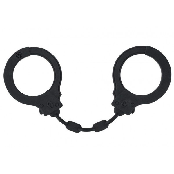 Черные силиконовые наручники Suppression Черные силиконовые наручники Suppression