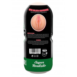 Стилизованный под пивную банку мастурбатор-вагина Vagina Beer Masturbator