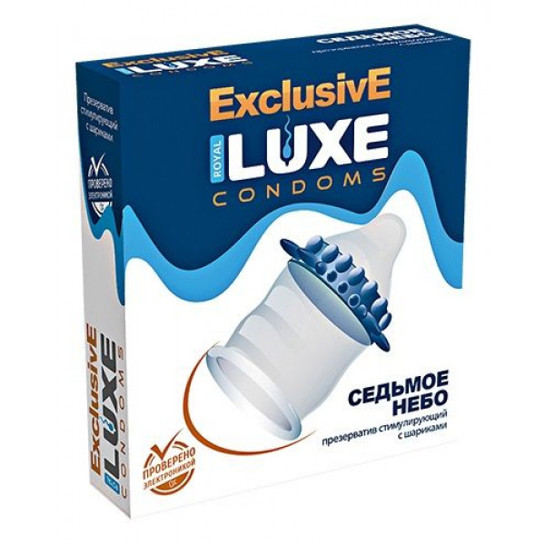 Презерватив LUXE Exclusive Седьмое небо - 1 шт. Презерватив LUXE Exclusive Седьмое небо - 1 шт.