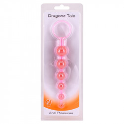 Розовая анальная цепочка DRAGONZ TALE ANAL - 20 см. Розовая анальная цепочка DRAGONZ TALE ANAL - 20 см.