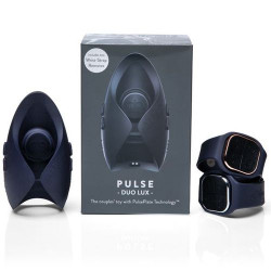 Инновационный мастурбатор PULSE Duo Lux с 2 пультами-часами Инновационный мастурбатор PULSE Duo Lux с 2 пультами-часами