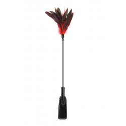 Стек-щекоталка Sweet Caress Feather Whip - 58 см. Стек-щекоталка Sweet Caress Feather Whip - 58 см.