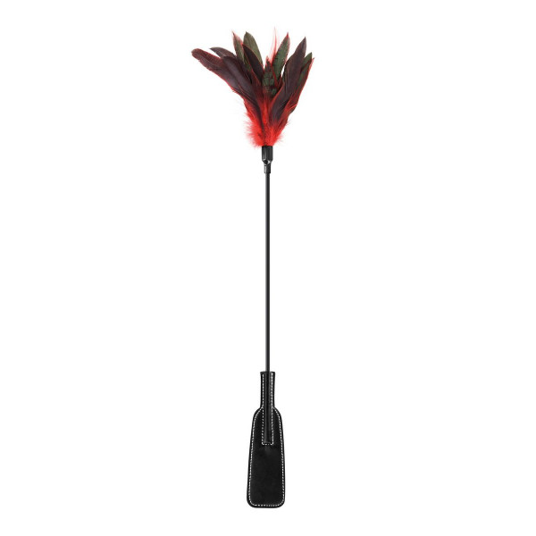 Стек-щекоталка Sweet Caress Feather Whip - 58 см. Стек-щекоталка Sweet Caress Feather Whip - 58 см.