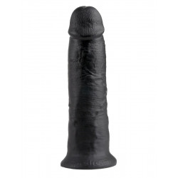 Чёрный фаллос-гигант 10 Cock - 25,4 см. Чёрный фаллос-гигант 10 Cock - 25,4 см.