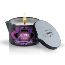 Массажная свеча Ignite Island Passion Berry с ароматом маракуйи и папайи - 170 гр. Массажная свеча Ignite Island Passion Berry с ароматом маракуйи и папайи - 170 гр.