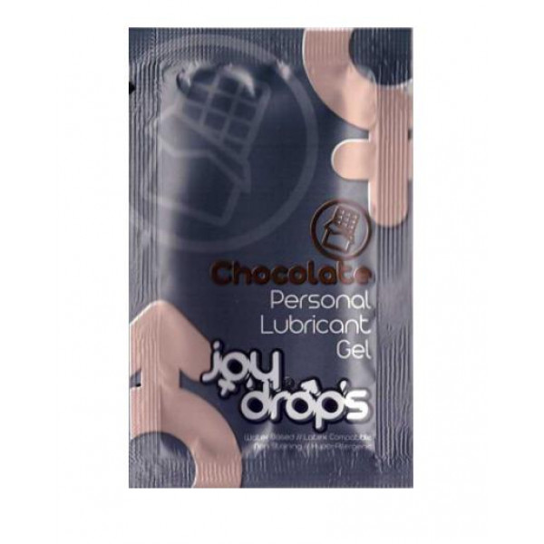Пробник смазки на водной основе с ароматом шоколада JoyDrops Chocolate - 5 мл. Пробник смазки на водной основе с ароматом шоколада JoyDrops Chocolate - 5 мл.