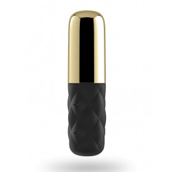 Чёрно-золотистая вибропуля Satisfyer Lovely Honey Чёрно-золотистая вибропуля Satisfyer Lovely Honey