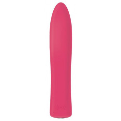Розовая вибропуля SENSOR TOUCH BULLET - 12 см.
