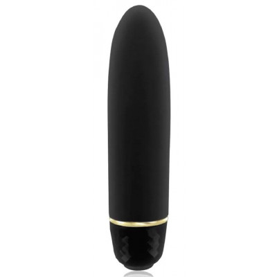 Черная вибропуля Classique Vibe - 12 см.