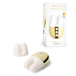 Белый вибратор с ушками Le Wand Double Vibe Белый вибратор с ушками Le Wand Double Vibe