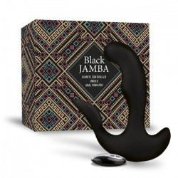 Универсальный анальный массажер Black Jamba Anal Vibrator - 12 см. Универсальный анальный массажер Black Jamba Anal Vibrator - 12 см.