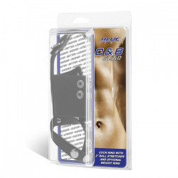 Кольцо на член и мошонку Cock Ring With 2 Ball Stretcher And Optional Weight Ring