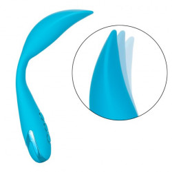 Голубой гнущийся вибратор Palm Springs Pleaser с функцией Power Boost - 15,25 см. Голубой гнущийся вибратор Palm Springs Pleaser с функцией Power Boost - 15,25 см.