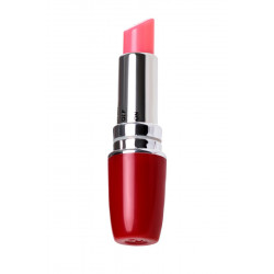 Красный мини-вибратор в форме губной помады Lipstick Vibe Красный мини-вибратор в форме губной помады Lipstick Vibe